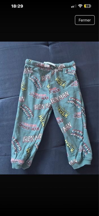 Pantalon Marvel 36 mois