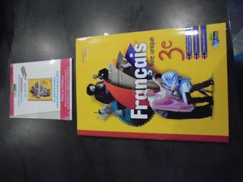 Manuel scolaire français 3 ème neuf manuel unique