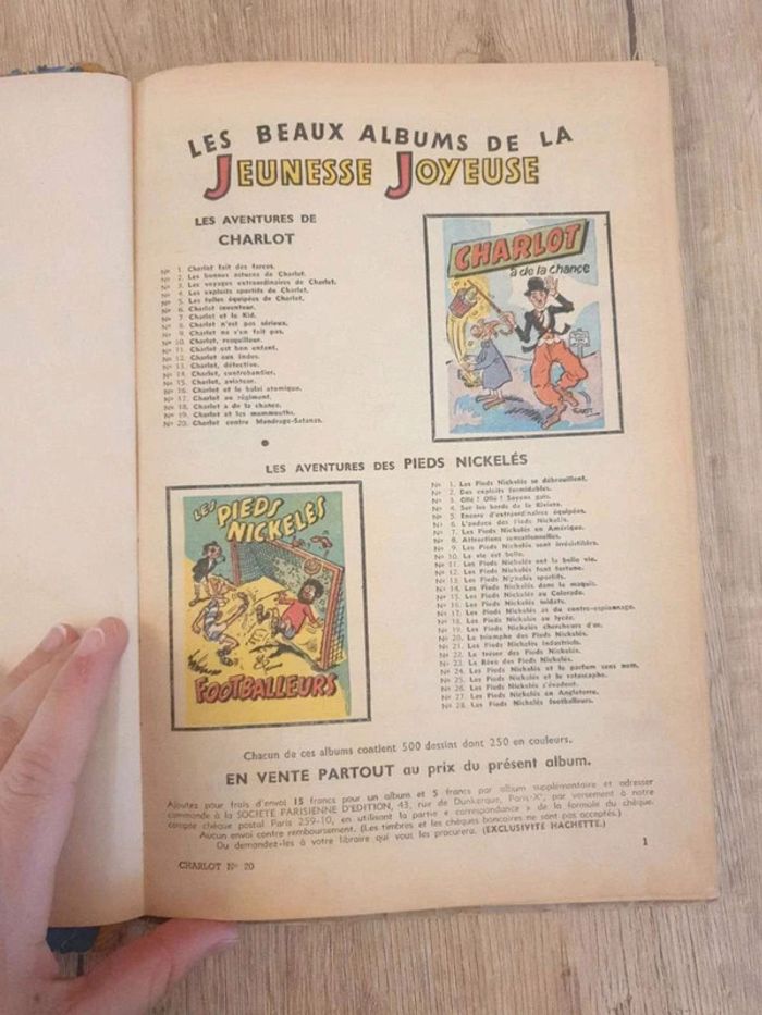 Les aventures acrobatiques de Charlot EO 1947 - photo numéro 4