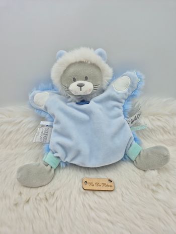 Doudou marionnette lion Artik’Cool DC3328 Doudou et Compagnie