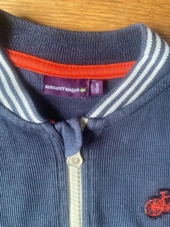 Veste zippée sergent major 5 ans - photo numéro 2