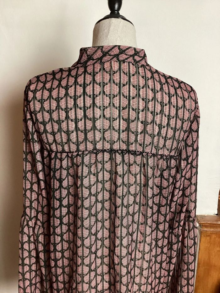 Blouse fluide rose et noire Lili&Lala 40 - photo numéro 8