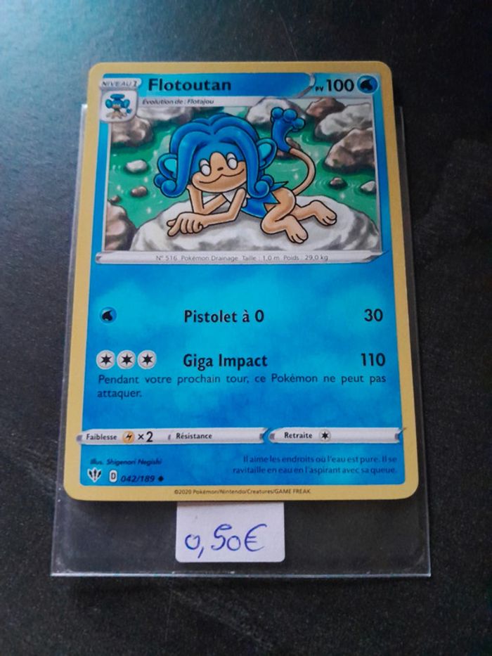 Carte Pokémon Flotoutan 42/189