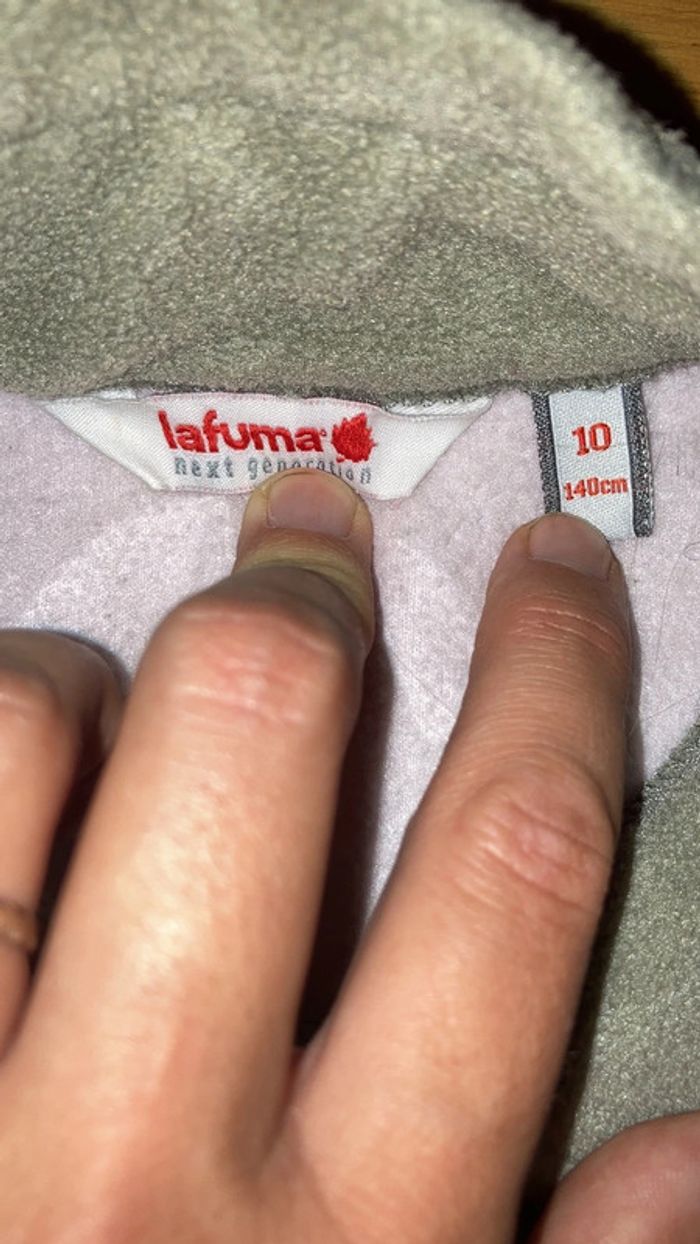 Veste polaire lafuma fille 10 ans - photo numéro 4