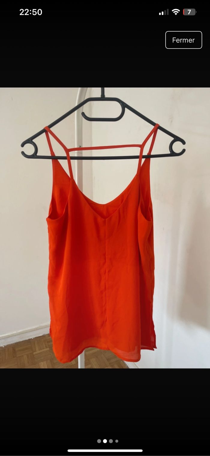 Top orange - photo numéro 2
