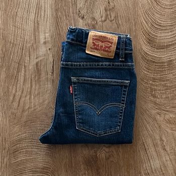 Jean/pantalon bleu Levi's 511 (slim) pour garçon, taille : 16 ans (176 cm)