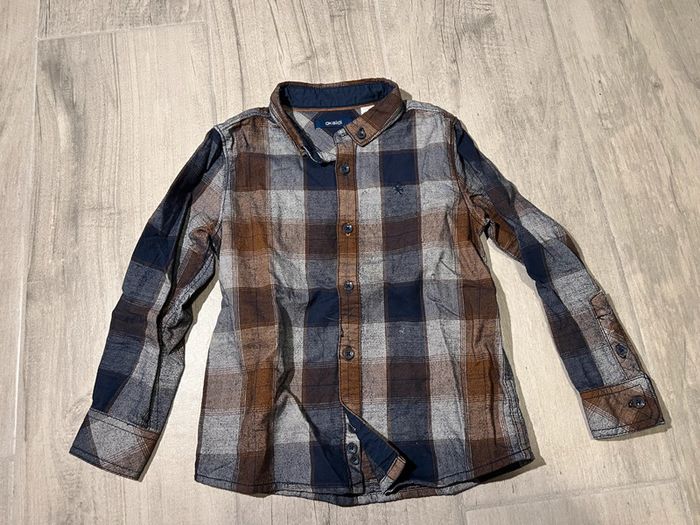 Chemise okaidi manches longues 4 ans