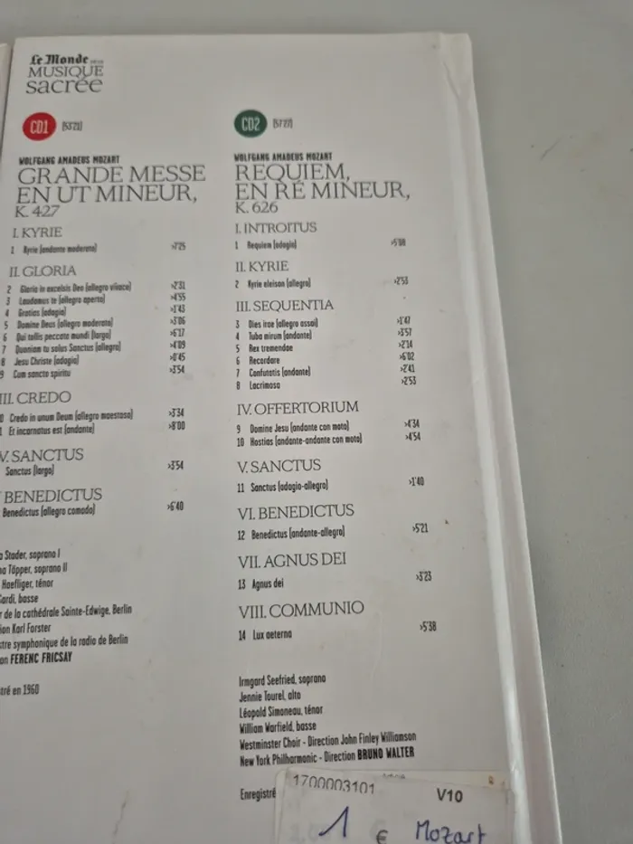 Lot de 2 livres Le Monde de la musique sacrée - photo numéro 8