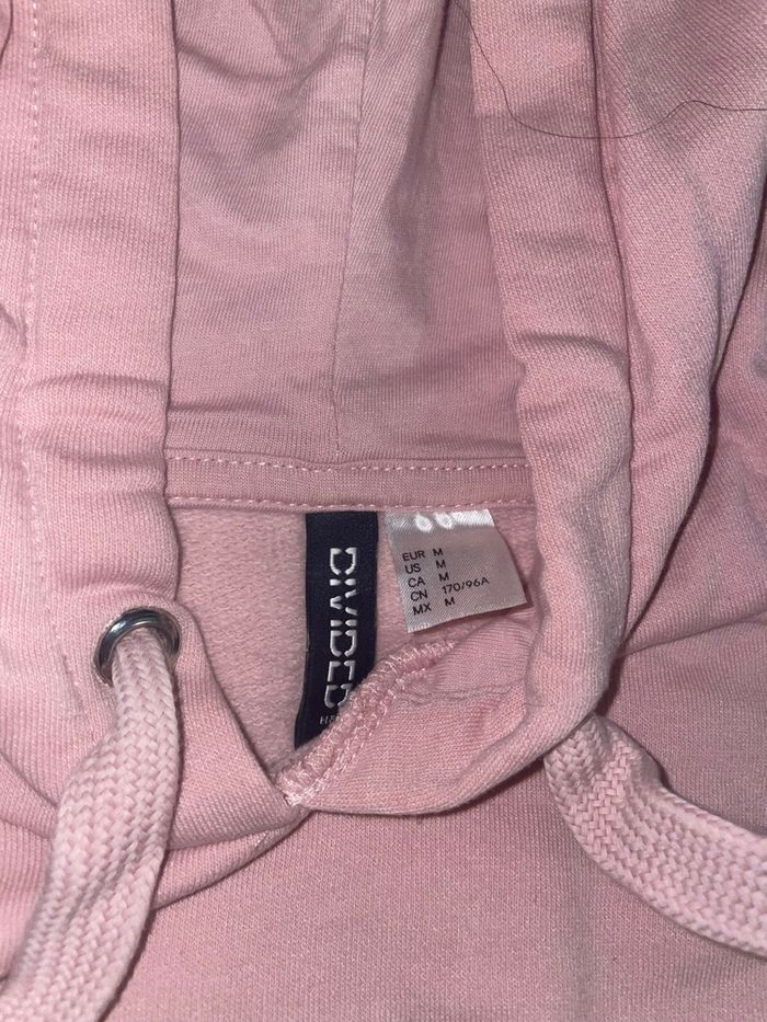 Sweat-shirt rose clair H&M - photo numéro 2