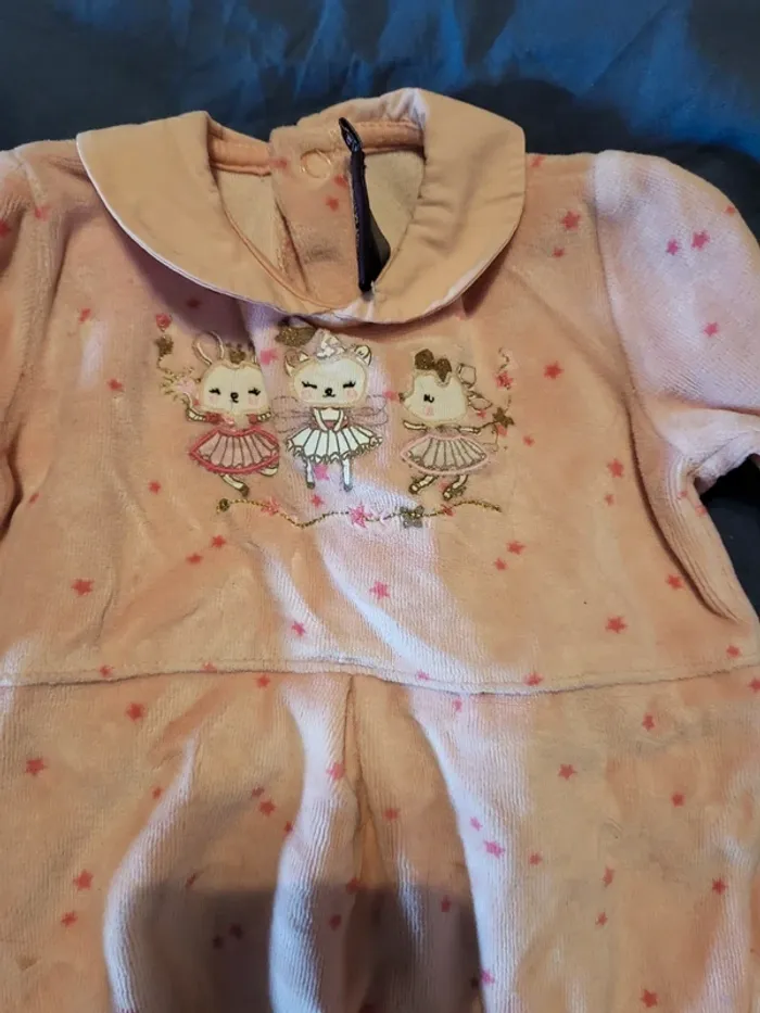 Lot de 3 pyjamas en velours - photo numéro 4