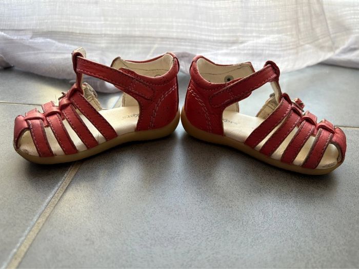 Sandales bébé fille cuir Kickers 19 - photo numéro 8
