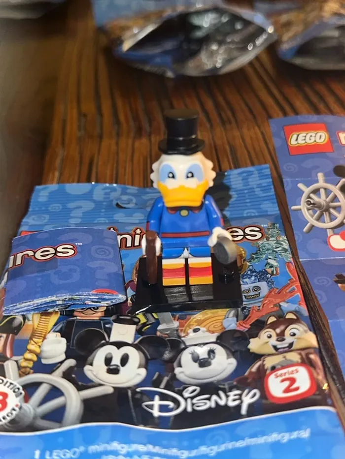 Figurine Lego Picsou, série 71024, Scrooge McDuck, Disney, Series 2