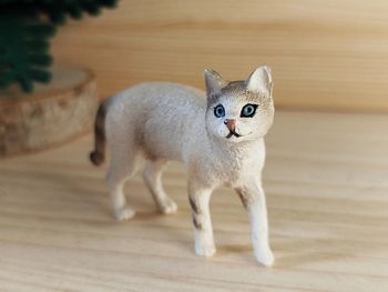 Schleich chat beige vintage Figurine Animal domestique