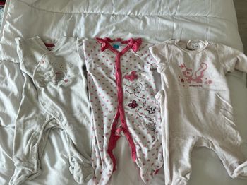 Pyjamas velours 3 mois