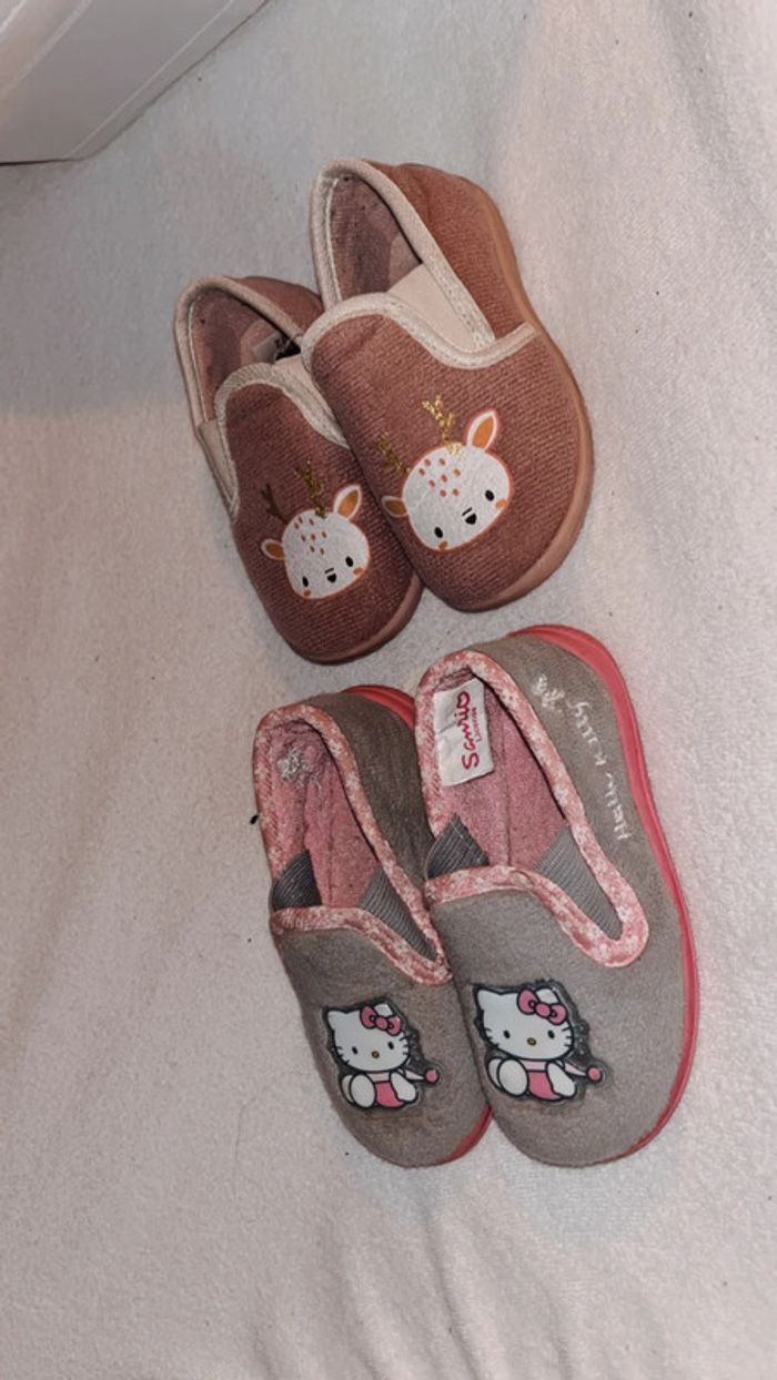 Lot chaussons fille - photo numéro 2