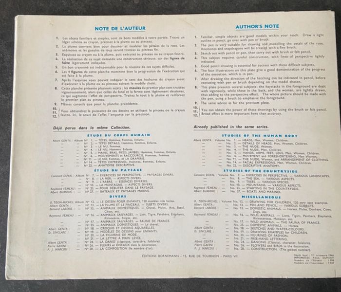 Revue Le dessin enseigné par l’exemple N13 par Albert Genta - photo numéro 4