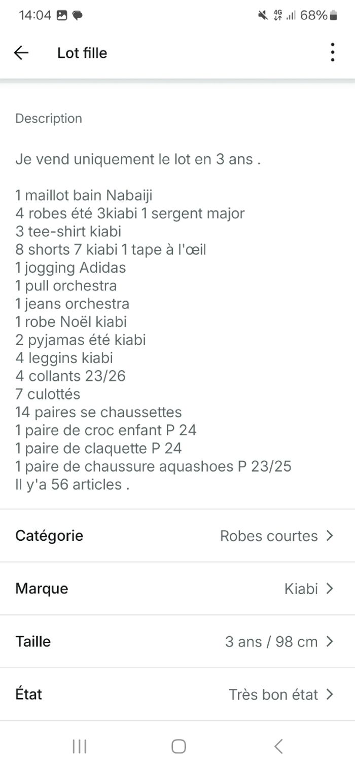 Lot de fille 3 ans - photo numéro 6