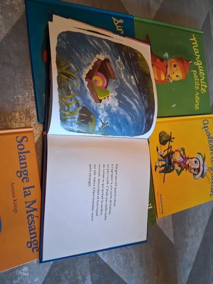 Lot de 6 livres antoon krings les petites bêtes - photo numéro 3