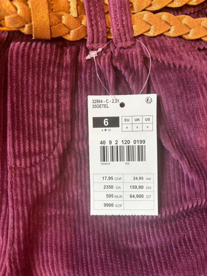 Neuf - Short velours Gemo - photo numéro 3