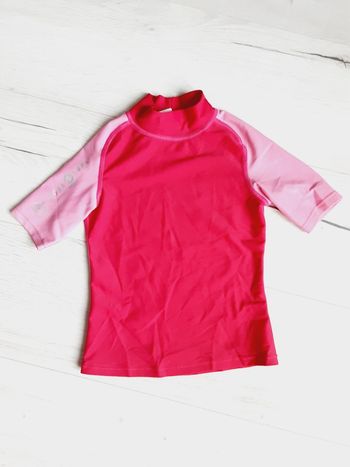 Vêtement fille maillot de bain anti uv rose Aqua Lung 4 ans