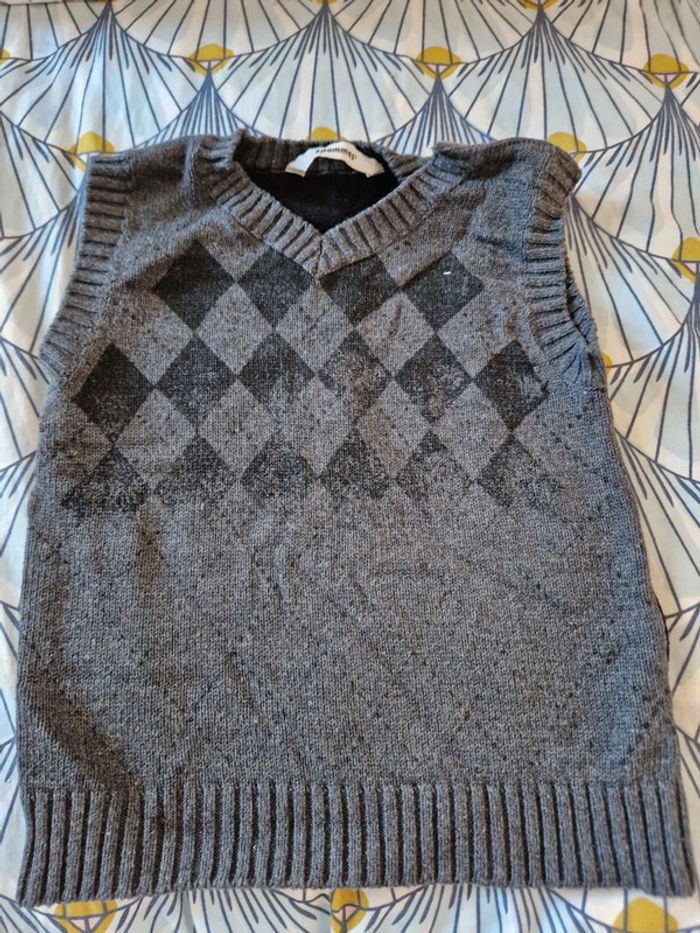 Pull sans manches 3 ans