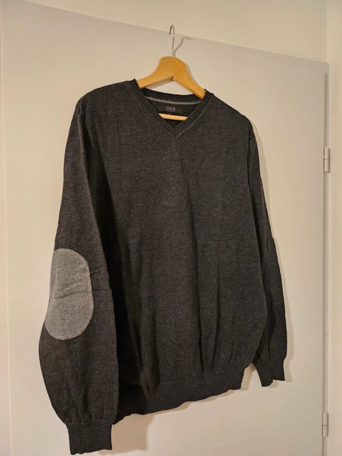 Pull Odb gris foncé T4