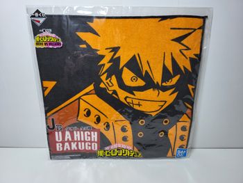 Petite Serviette Towel Ichiban Kuji J My Hero Academia Hero Vs Villains 25X25Cm