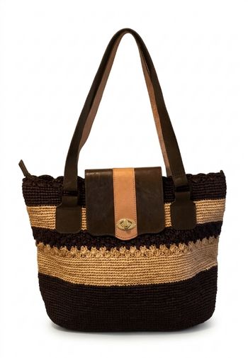 Sac à main en  Raphia 