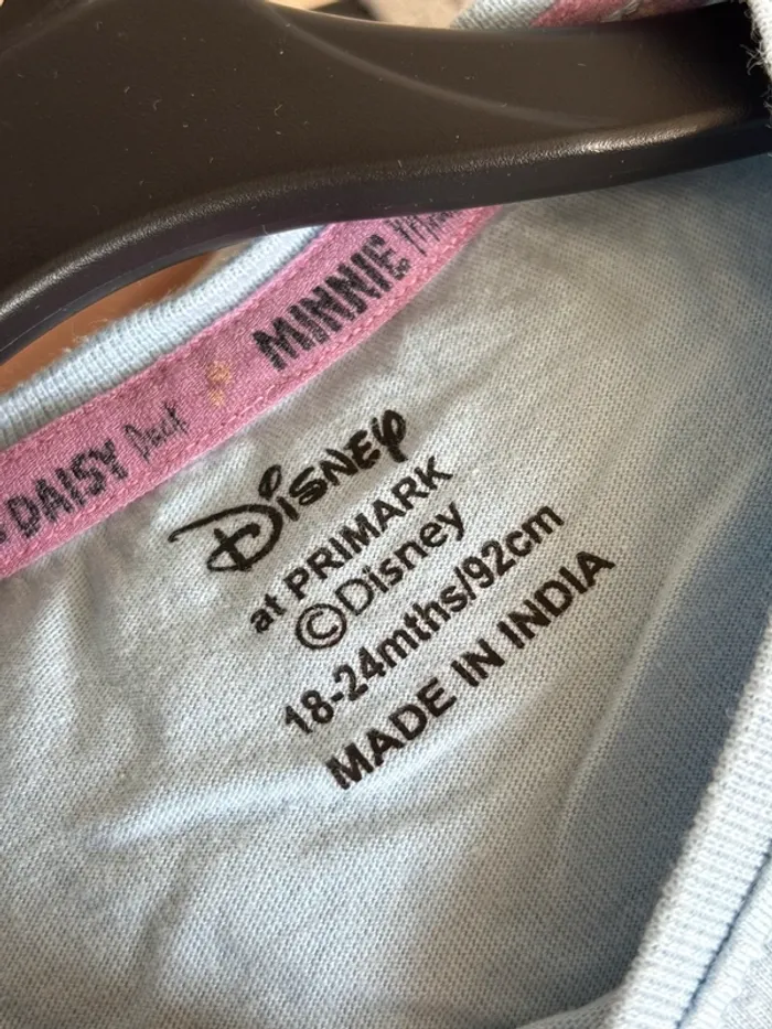 Lot pyjama 2 pièces + t-shirt supplémentaire Minnie Daisy Disney 18-24 mois - photo numéro 5