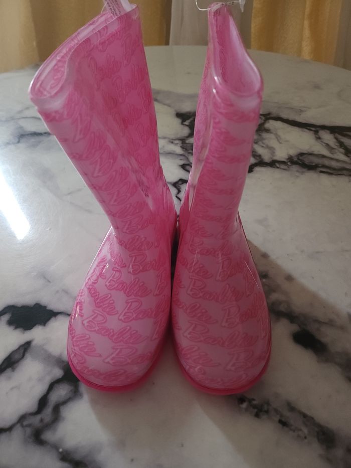 Bottes de pluie Barbie taille du 22 au 30 - photo numéro 7