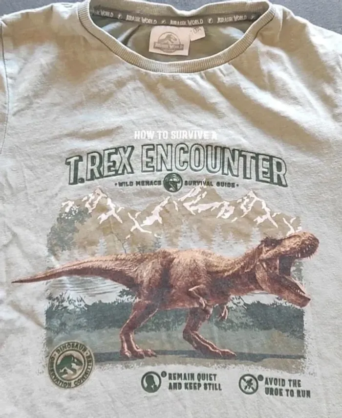 T-shirt garçon Jurassic world - photo numéro 2