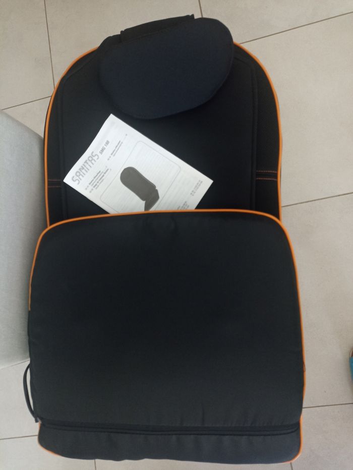 Fauteuil de massage shiatsu électrique avec chaleur apaisante - photo numéro 9
