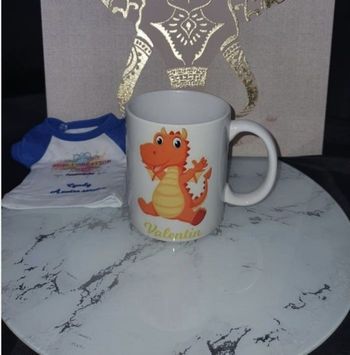 Mug dinosaure personnalisé