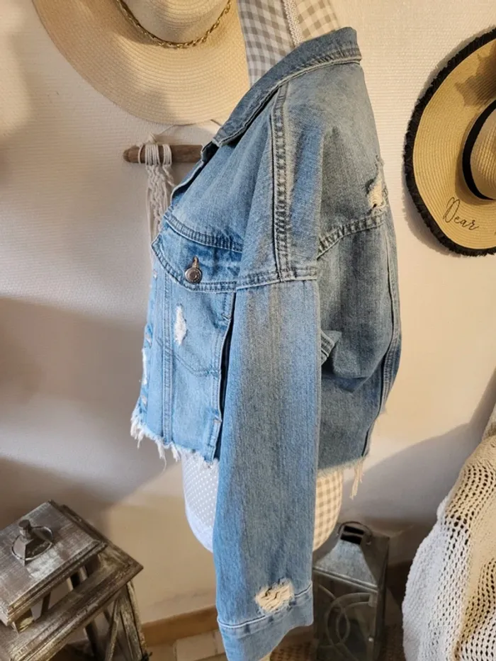 Veste jeans overzise - photo numéro 4