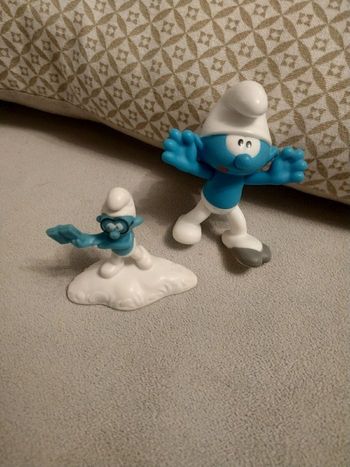 Lot de 2 figurines stroumph