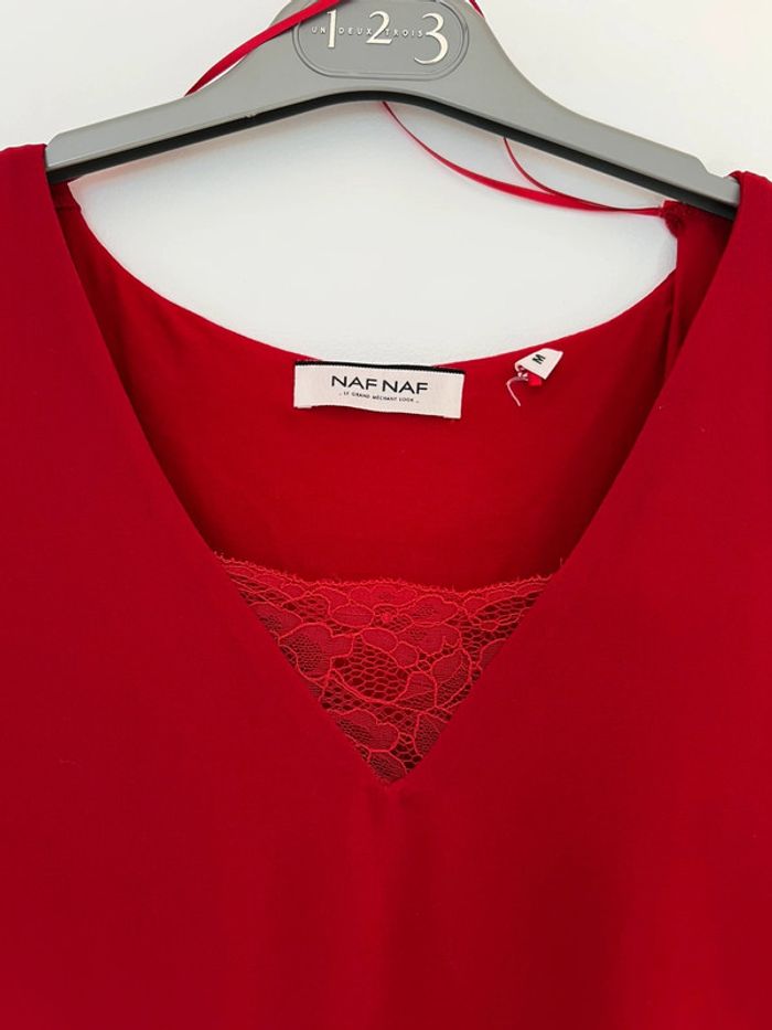Robe sans manches rouge - photo numéro 3