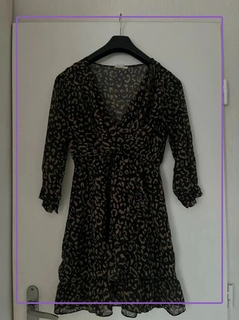 Robe Emma Ella taille s voile doublure
