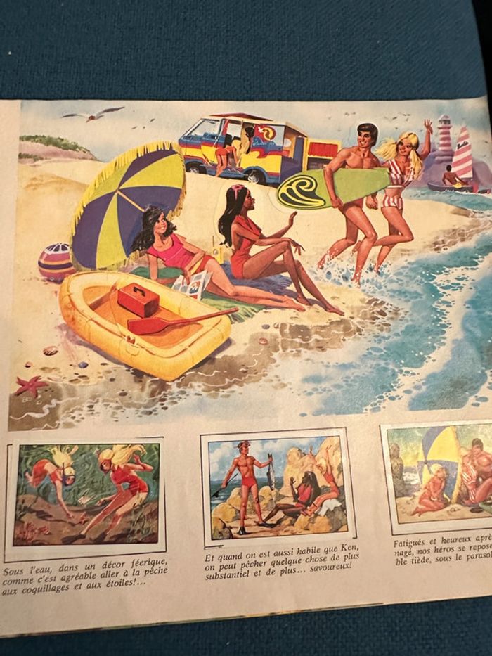 Album livre vignettes Panini ancien 1976 complet Barbie stickers autocollants - photo numéro 10