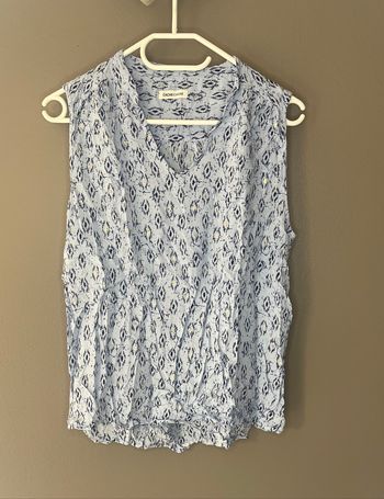 Haut bleu taille 40