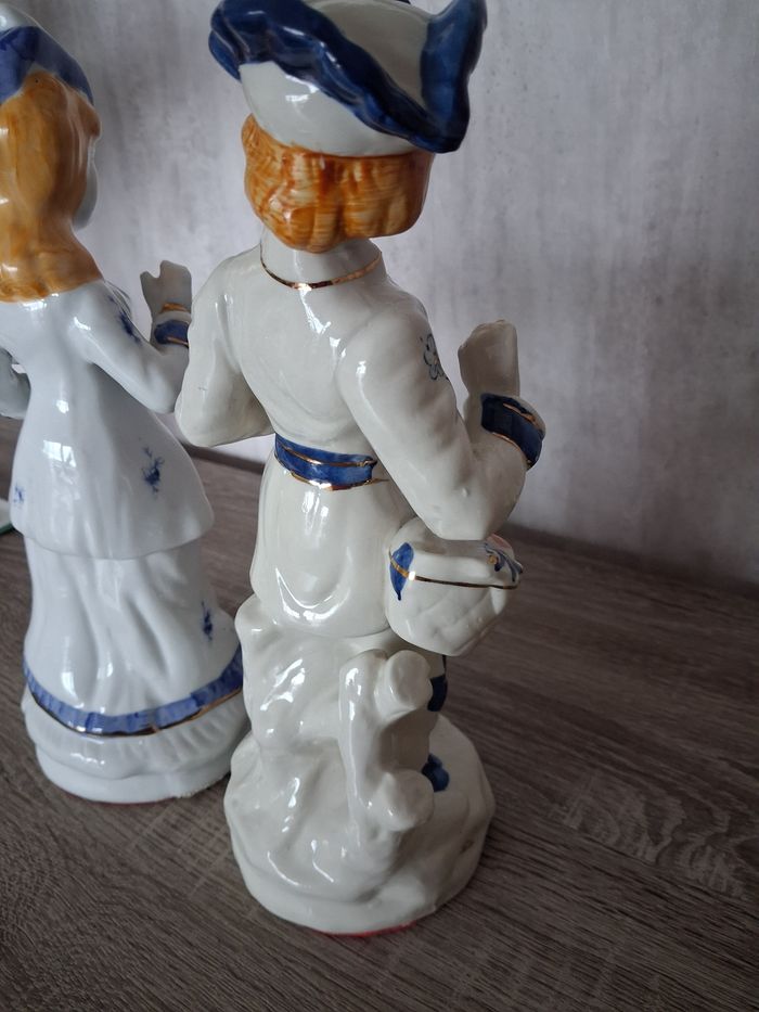Figurines décorations en porcelaine 27 cm de haut - photo numéro 5
