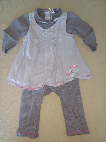 Magnifique combinaison 12 mois fille