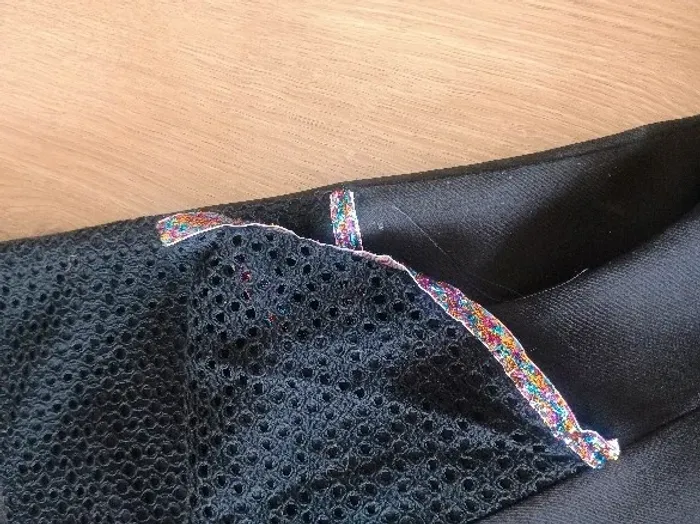 robe noire et paillette T42 - photo numéro 4