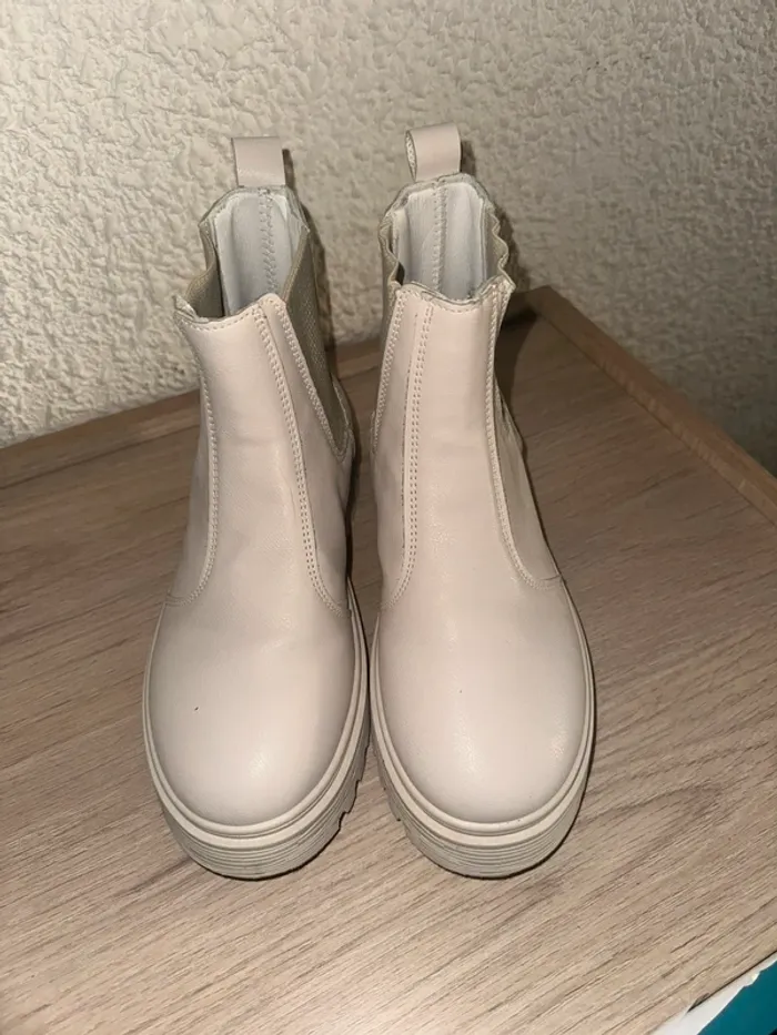 Bottines beige NEUVES – chic & intemporelles - photo numéro 2