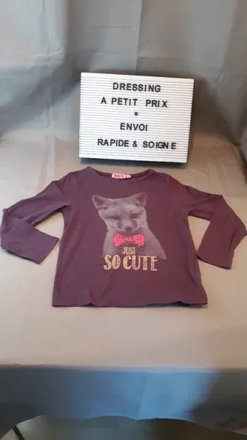 T shirt manche longue 6 ans