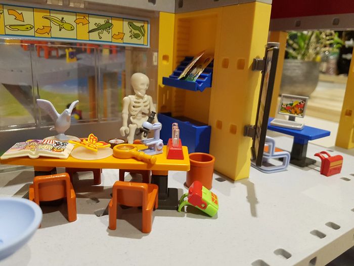 Boîte école playmobil set 4324 date de 2009 + scène du passage piéton - photo numéro 11
