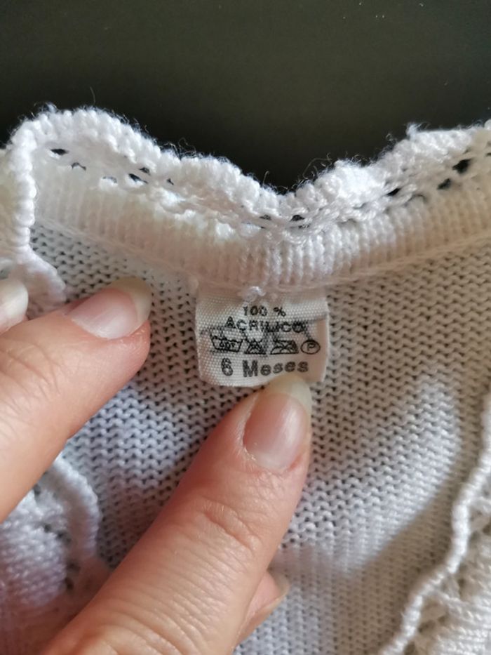 Gilet fin dentelle - photo numéro 2