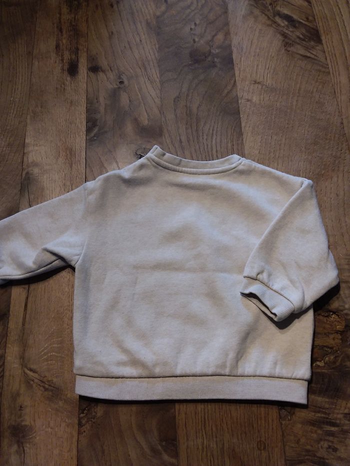 Sweat beige Kiabi - photo numéro 4