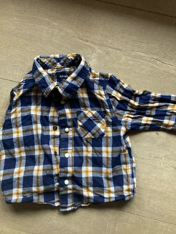 Chemise manche longue garcon