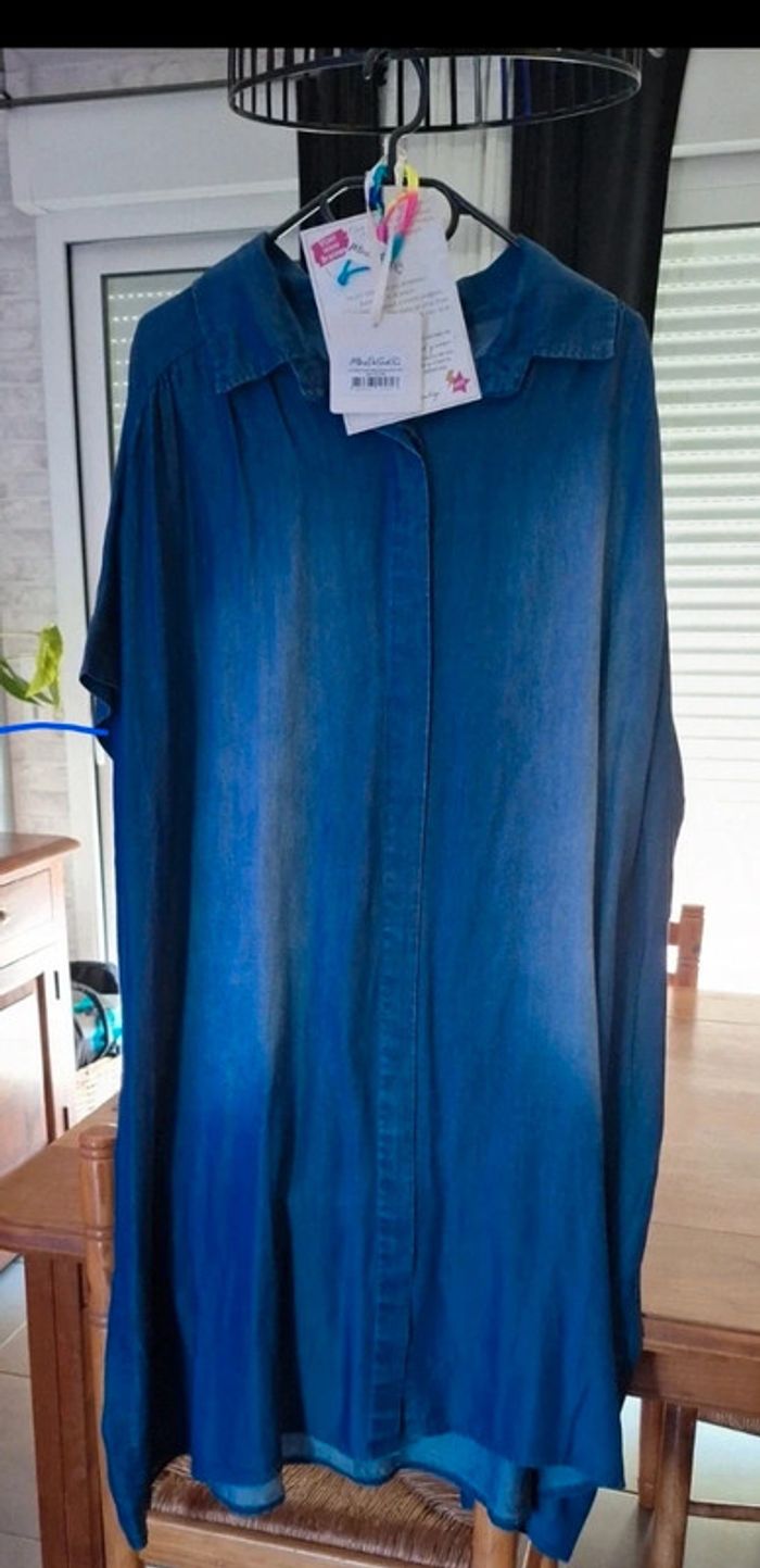 Robe jean fluide mino du sud TU