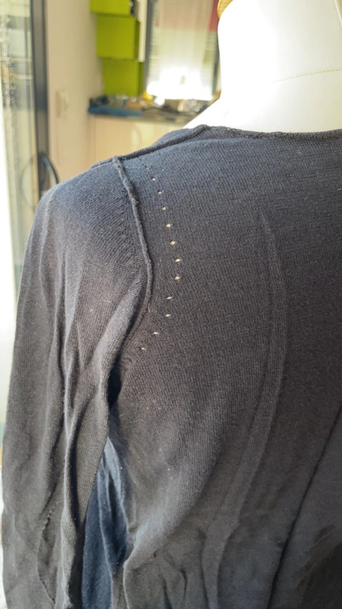 Haut zadig et voltaire noir - photo numéro 4